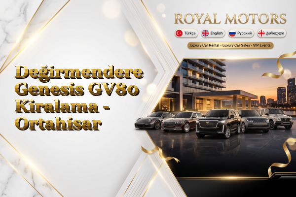 Değirmendere Genesis GV80 Kiralama - Ortahisar