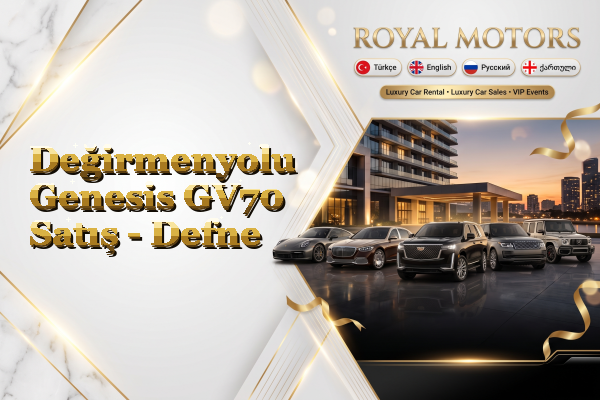 Değirmenyolu Genesis GV70 Satış - Defne