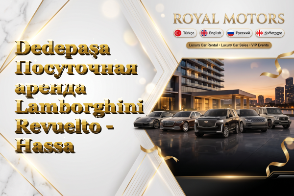 Dedepaşa Посуточная аренда Lamborghini Revuelto - Hassa