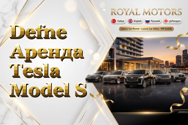 Defne Аренда Tesla Model S