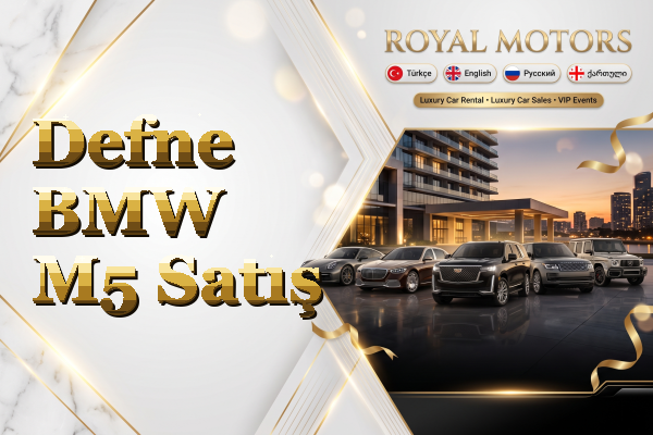 Defne BMW M5 Satış