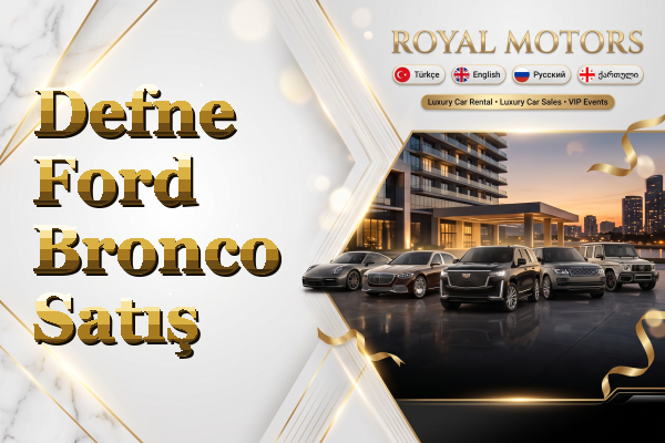 Defne Ford Bronco Satış
