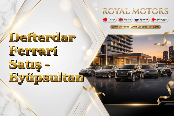Defterdar Ferrari Satış - Eyüpsultan