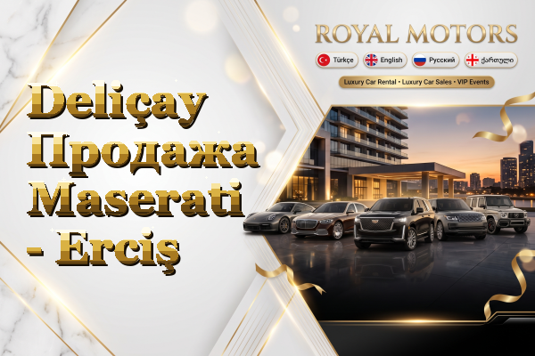 Deliçay Продажа Maserati - Erciş