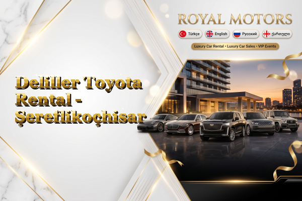 Deliller Toyota Rental - Şereflikoçhisar