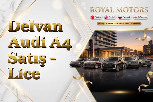 Delvan Audi A4 Satış - Lice