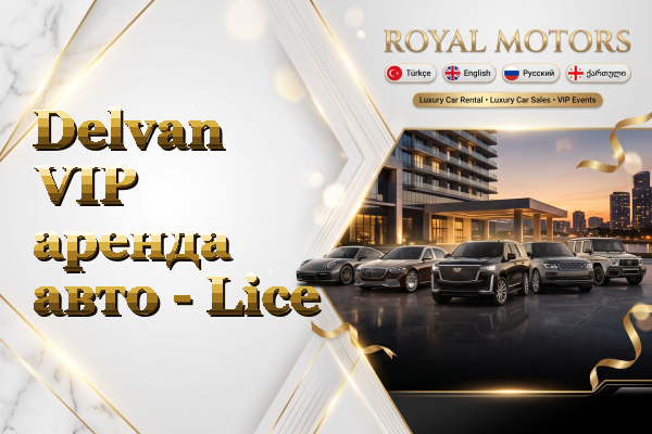 Delvan VIP аренда авто - Lice