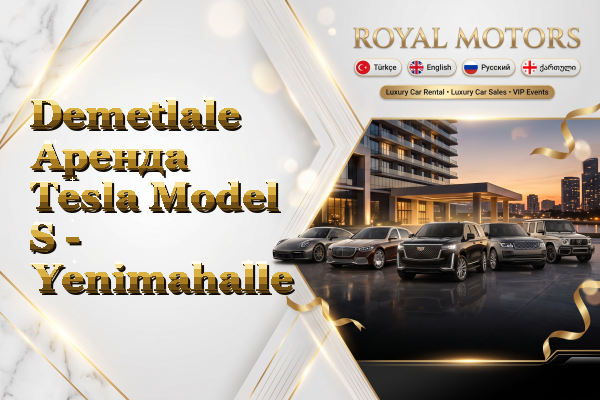 Demetlale Аренда Tesla Model S - Yenimahalle