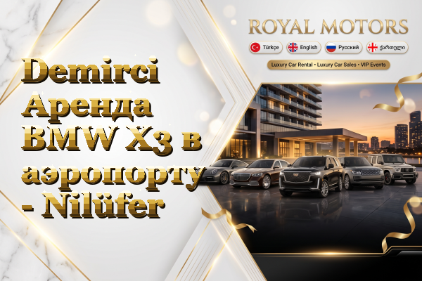 Demirci Аренда BMW X3 в аэропорту - Nilüfer