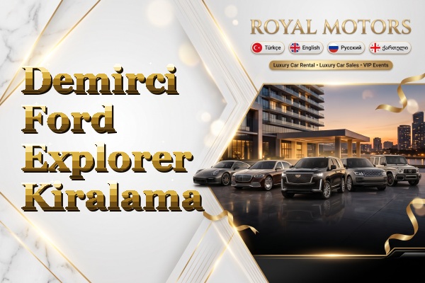 Demirci Ford Explorer Kiralama