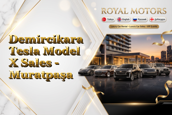 Demircikara Tesla Model X Sales - Muratpaşa