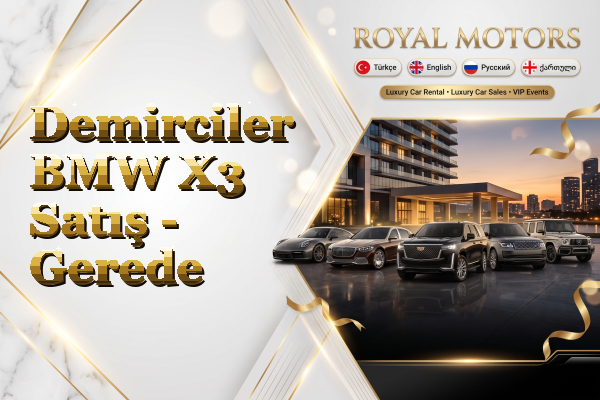 Demirciler BMW X3 Satış - Gerede