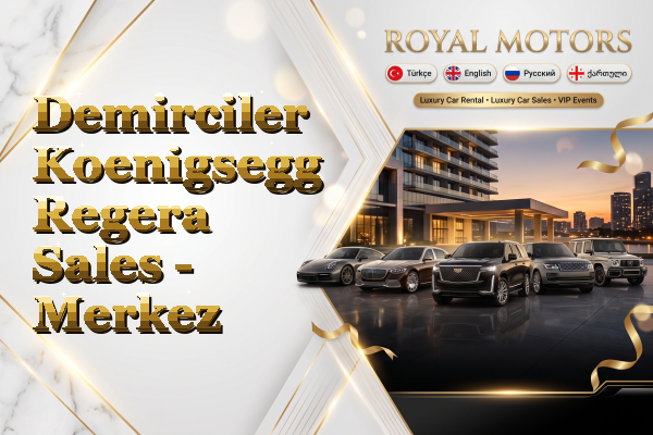 Demirciler Koenigsegg Regera Sales - Merkez