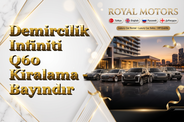 Demircilik Infiniti Q60 Kiralama - Bayındır