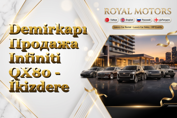 Demirkapı Продажа Infiniti QX80 - İkizdere