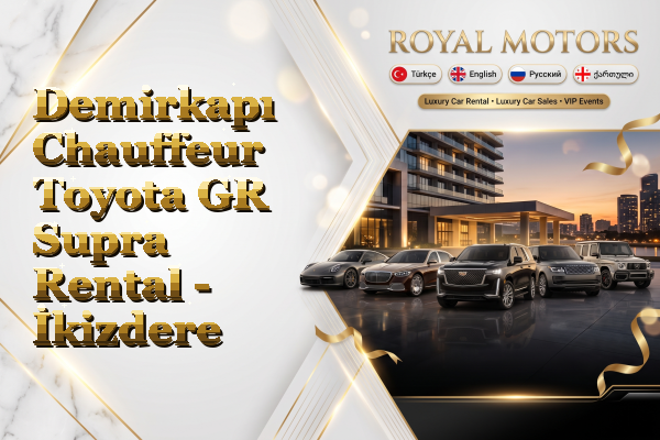 Demirkapı Chauffeur Toyota GR Supra Rental - İkizdere