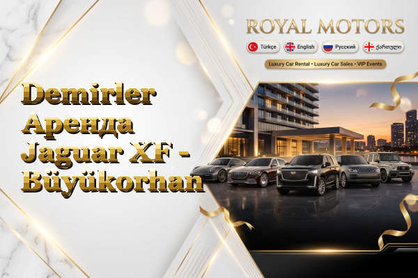 Demirler Аренда Jaguar XF - Büyükorhan