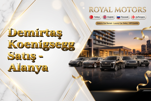 Demirtaş Koenigsegg Satış - Alanya