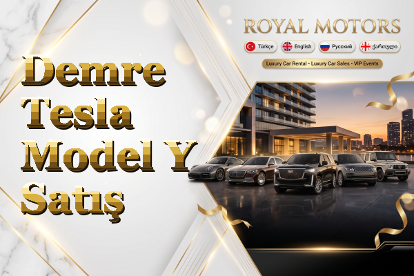 Demre Tesla Model Y Satış