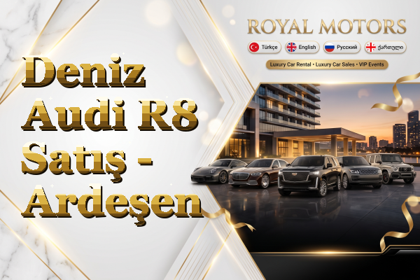 Deniz Audi R8 Satış - Ardeşen