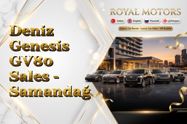 Deniz Genesis GV80 Sales - Samandağ