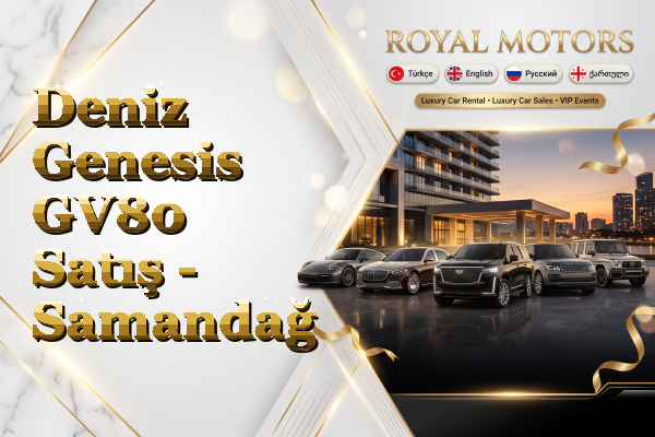 Deniz Genesis GV80 Satış - Samandağ