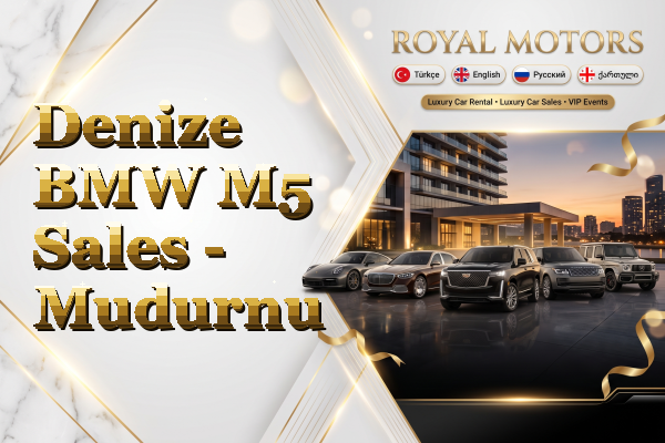 Denize BMW M5 Sales - Mudurnu