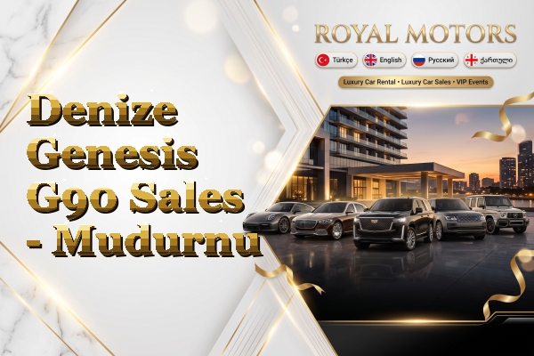 Denize Genesis G90 Sales - Mudurnu