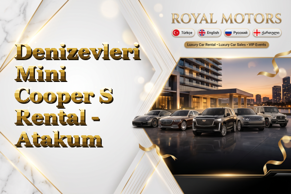 Denizevleri Mini Cooper S Rental - Atakum