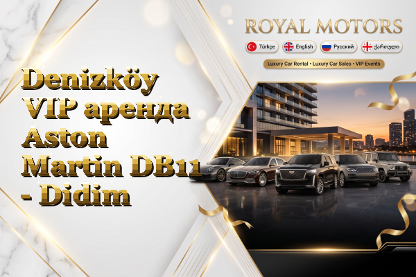 Denizköy VIP аренда Aston Martin DB11 - Didim