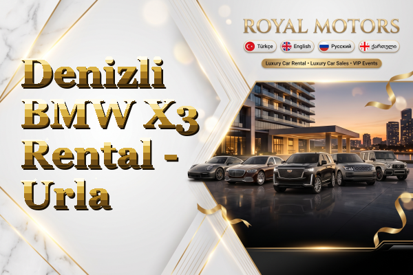 Denizli BMW X3 Rental - Urla