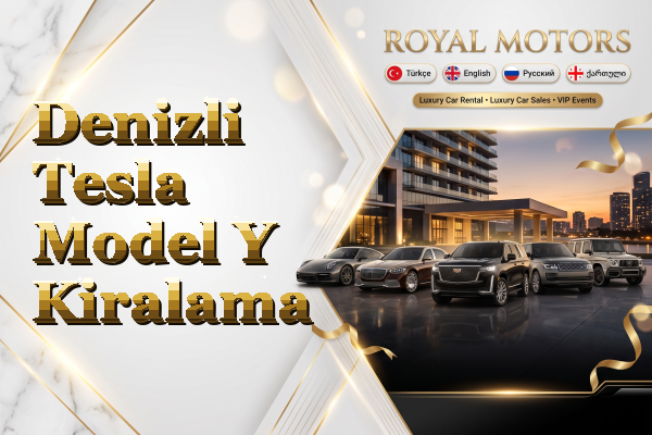 Denizli Tesla Model Y Kiralama