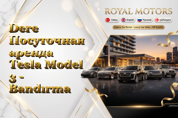 Dere Посуточная аренда Tesla Model 3 - Bandırma
