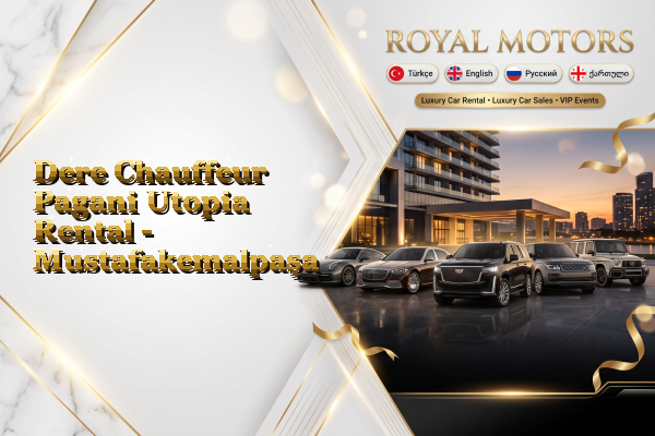 Dere Chauffeur Pagani Utopia Rental - Mustafakemalpaşa
