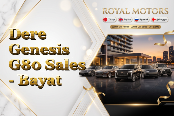 Dere Genesis G80 Sales - Bayat