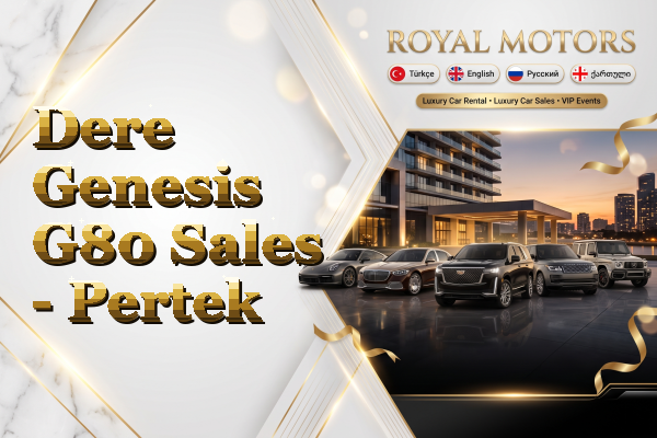 Dere Genesis G80 Sales - Pertek