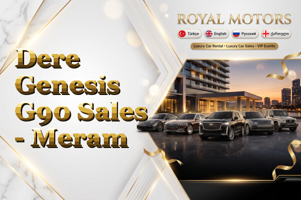 Dere Genesis G90 Sales - Meram