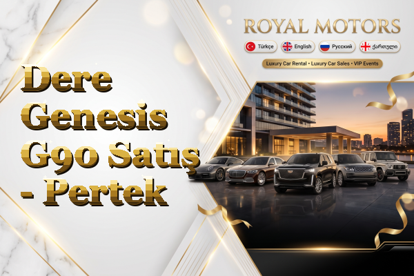 Dere Genesis G90 Satış - Pertek