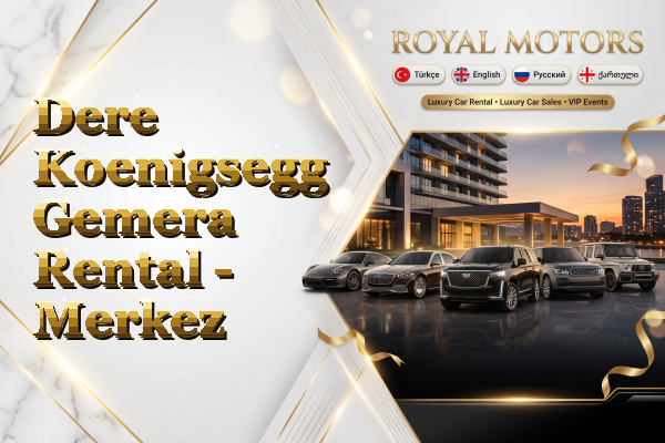 Dere Koenigsegg Gemera Rental - Merkez