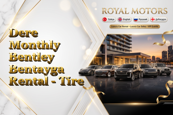 Dere Monthly Bentley Bentayga Rental - Tire