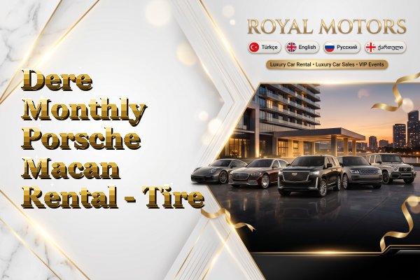 Dere Monthly Porsche Macan Rental - Tire