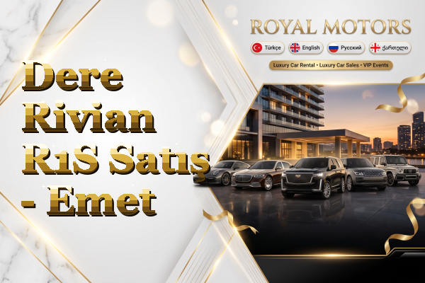 Dere Rivian R1S Satış - Emet