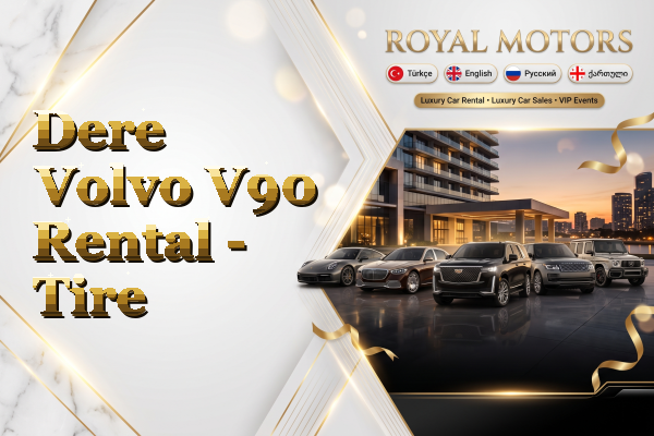 Dere Volvo V90 Rental - Tire