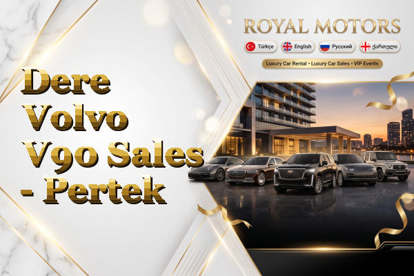 Dere Volvo V90 Sales - Pertek