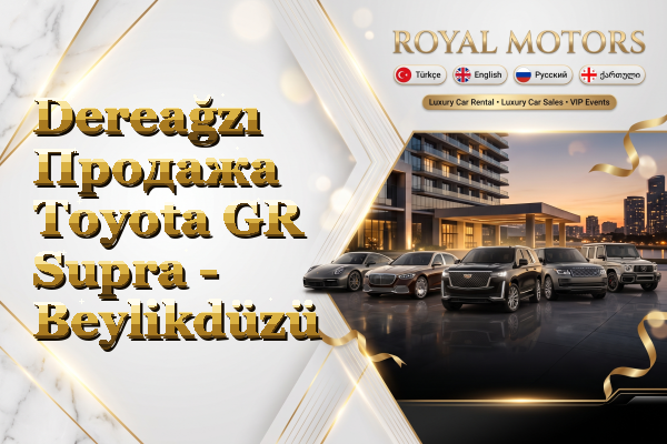 Dereağzı Продажа Toyota GR Supra - Beylikdüzü