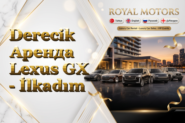 Derecik Аренда Lexus GX - İlkadım