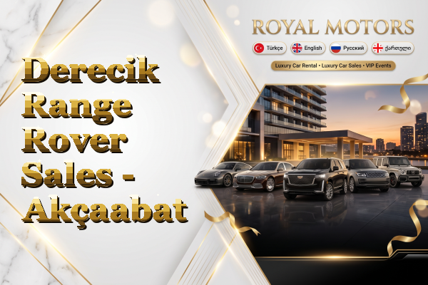 Derecik Range Rover Sales - Akçaabat