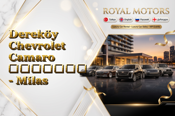 Dereköy Chevrolet Camaro გაყიდვა - Milas