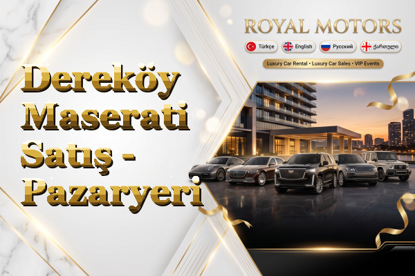 Dereköy Maserati Satış - Pazaryeri
