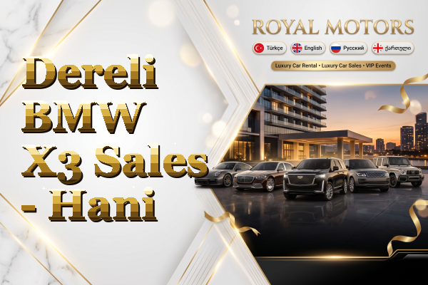 Dereli BMW X3 Sales - Hani